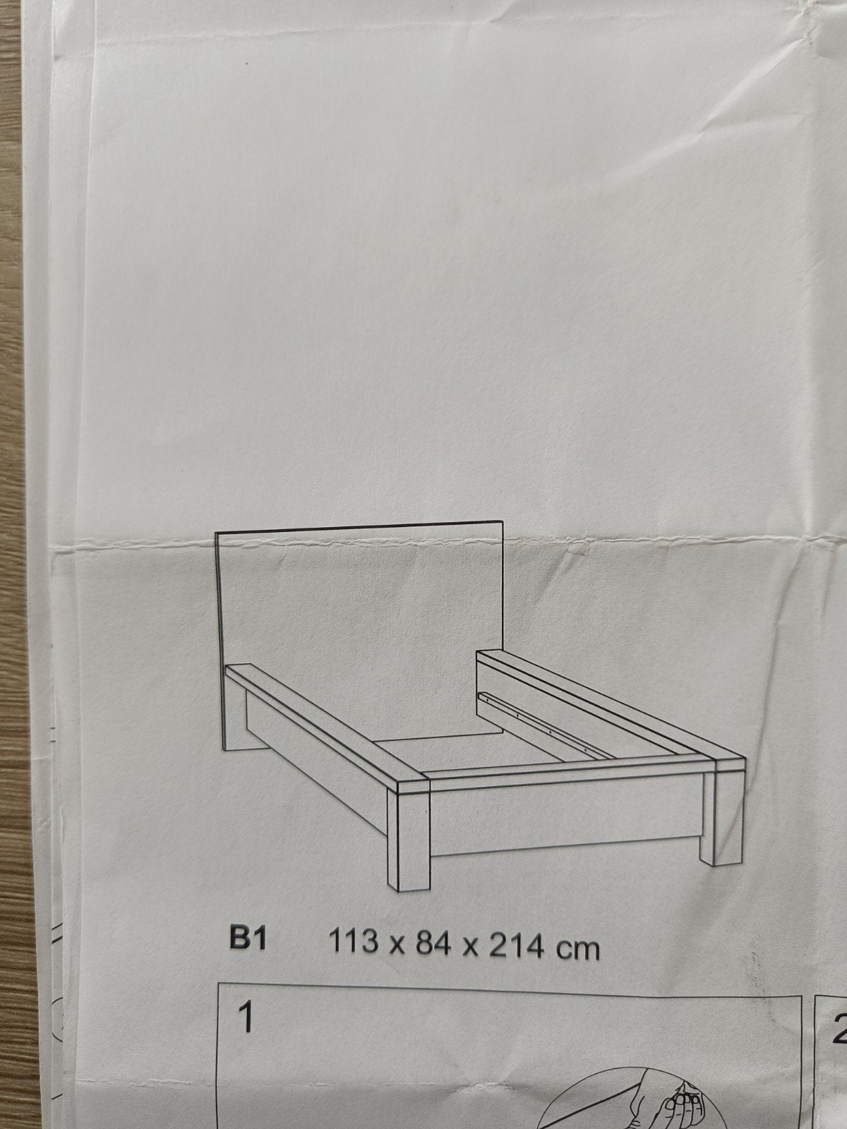 eenpersoonsbed met lattenbodem, Kinderen en Baby's, Ophalen, Lattenbodem