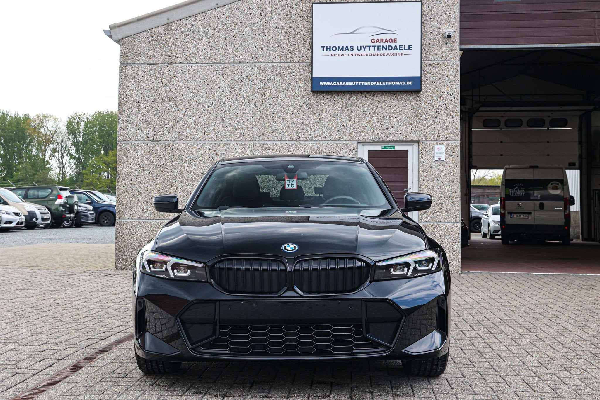 BMW 3 Serie 320 M-PAKKET*BENZINE-PLUG-IN-HYBRIDE*AUTOMAAT*NI, Auto's, BMW, Automaat, Achterwielaandrijving, 4 cilinders, Zwart