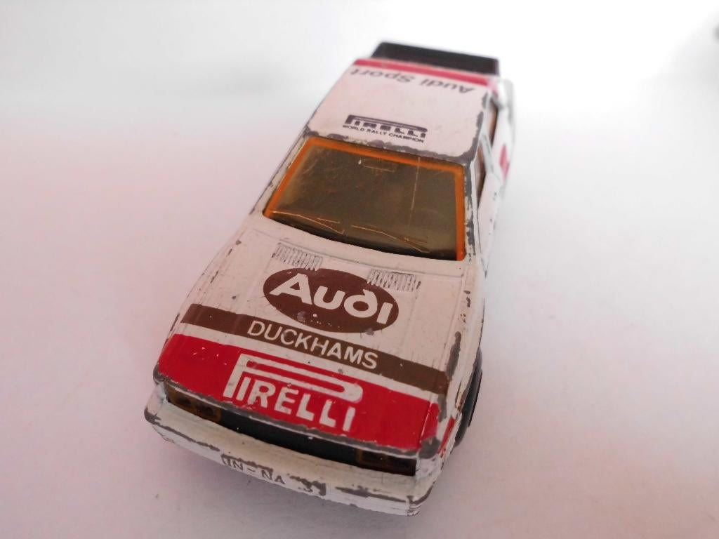 Matchbox Audi Quattro, Ophalen of Verzenden, Gebruikt, Auto's