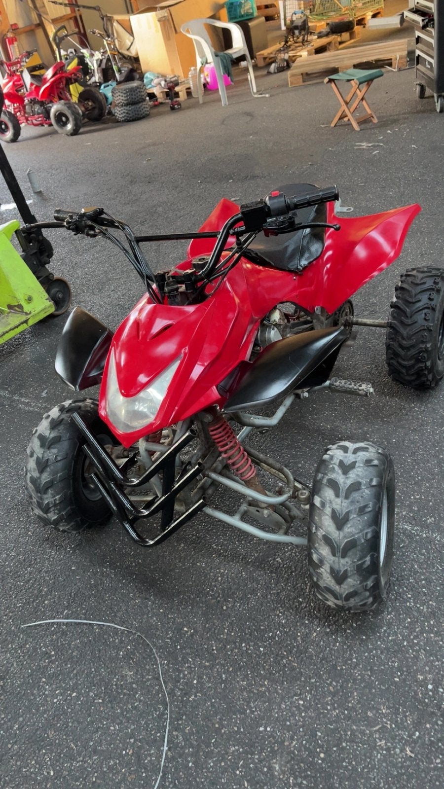 125cc qaud, Fietsen en Brommers, Minibikes, Midibikes en Pitbikes, Ophalen, Zo goed als nieuw