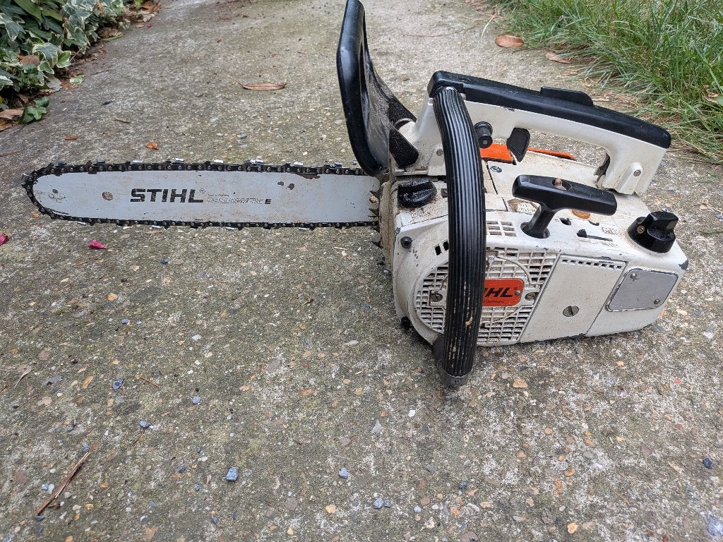 Stihl kettingzaag 020, Tuin en Terras, Hand-tuingereedschap, Ophalen of Verzenden, Gebruikt, Overige soorten, Stilh