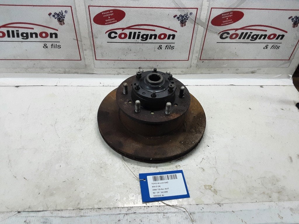 REMSCHIJF VOOR Toyota Hilux III (01-2001/07-2005), Auto-onderdelen, Gebruikt, Mevr. I. Hauben, Toyota, Rue de l'Espoir 34 34
4030  GRIVEGNÉE, BE