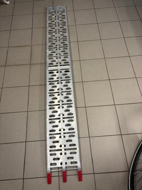 Aluminium opvouwbare oprijplaat 300kg, Ophalen, Nieuw