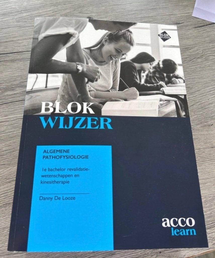 Blokwijzer algemene pathofysiologie, Nieuw, Ophalen of Verzenden, Overige niveaus, Overige vakken