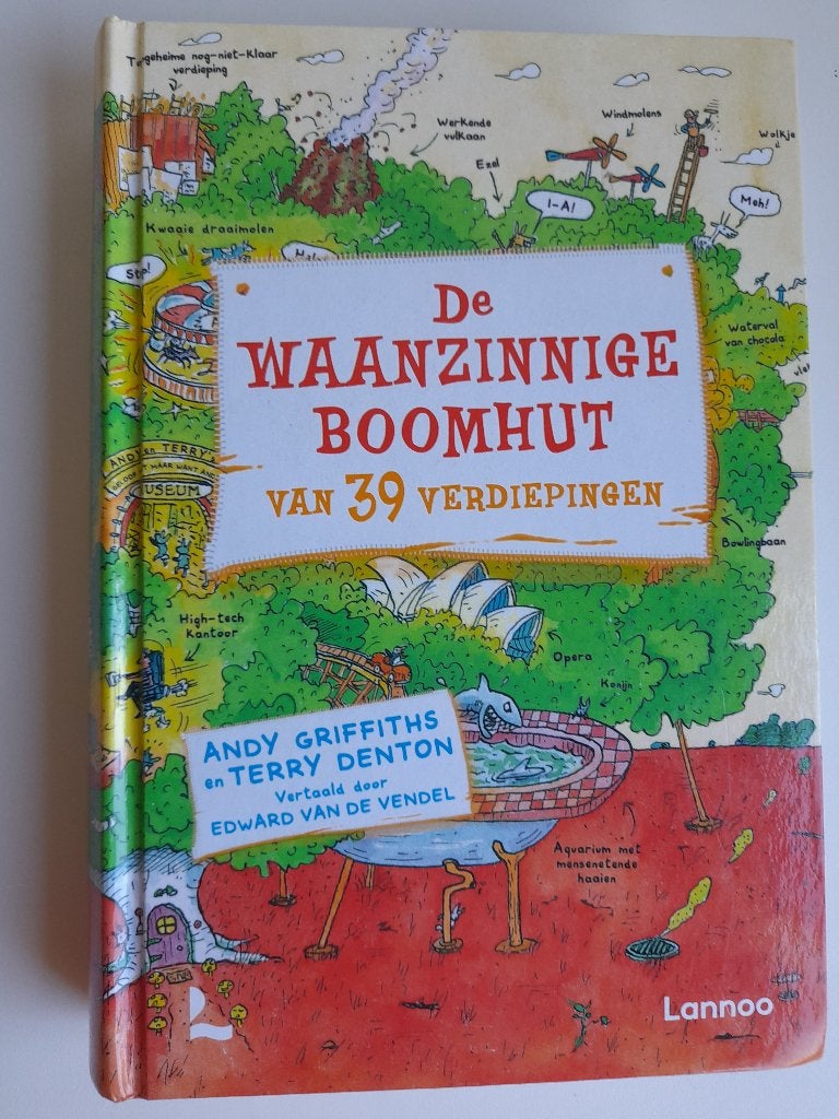 De waanzinnige boomhut van 39 verdiepingen., Ophalen of Verzenden, Zo goed als nieuw