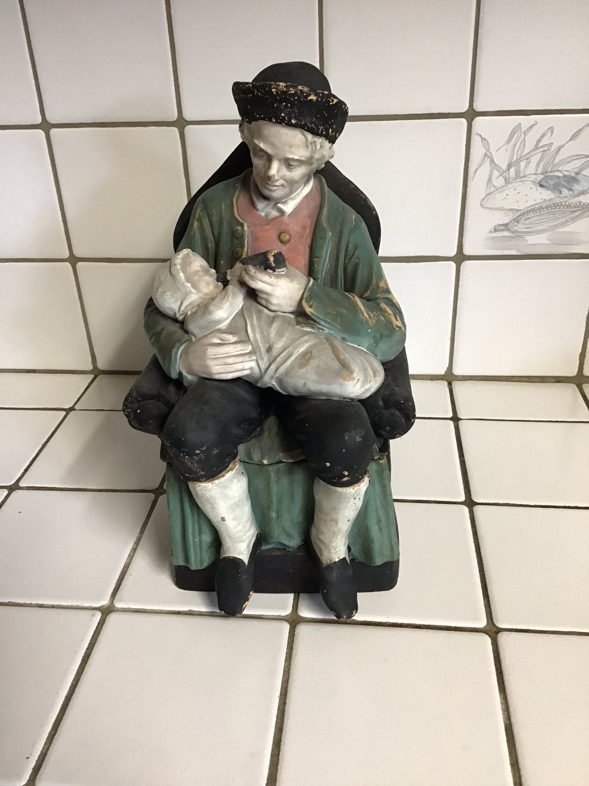 Antieke tabakspot in aardewerk Bernhard Bloch, Ophalen of Verzenden, Gebruikt