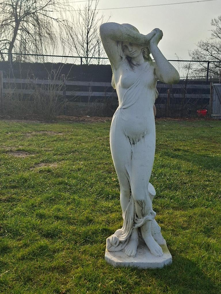 Tuinbeeld, Ophalen, Gebruikt, Steen, Mensenbeeld