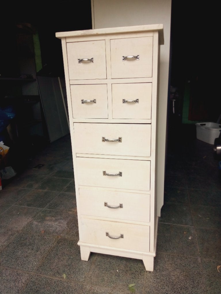 Gratis landelijk kastje, Huis en Inrichting, Kasten | Ladekasten, Ophalen, Minder dan 50 cm, Gebruikt, 5 laden of meer