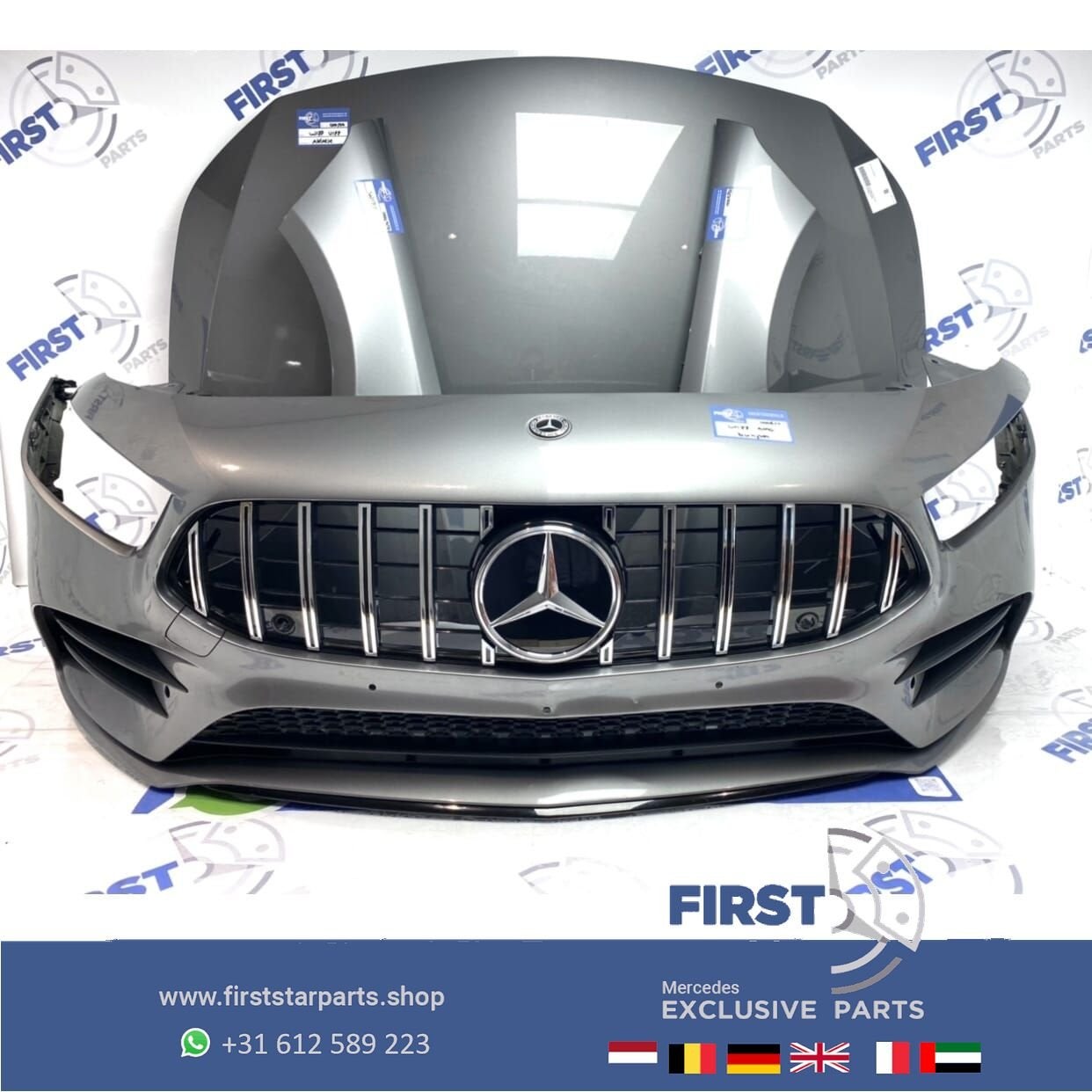 W177 V177 GT A35 AMG LINE VOORKOP BERG GRIJS Mercedes A Klas, Auto-onderdelen, Gebruikt, -, Voor, Ophalen of Verzenden