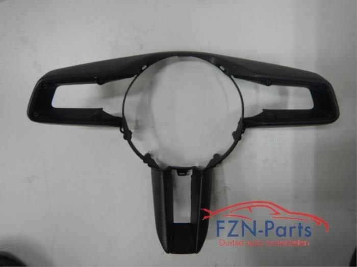 Porsche 911 992 Mat Carbon inleg Stuur Klein Motief, Ophalen of Verzenden, Gebruikt