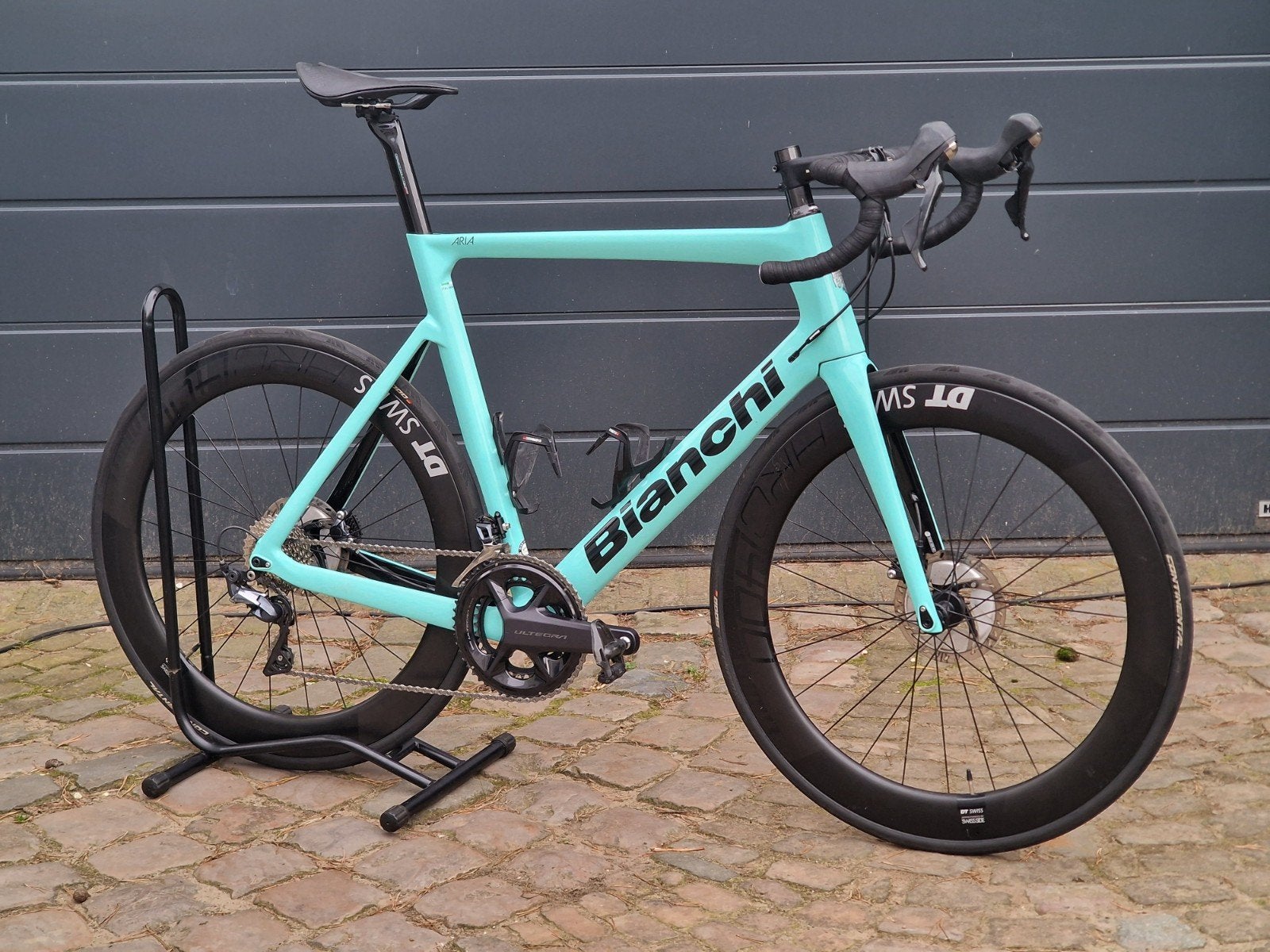 Bianchi Aria Carbon Racefiets maat 61 DT Swiss Arc 1400, Ophalen, Carbon