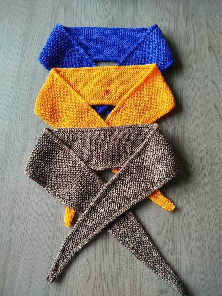 Trio Sophie scarfs. Kleur naar keuze, Ophalen of Verzenden