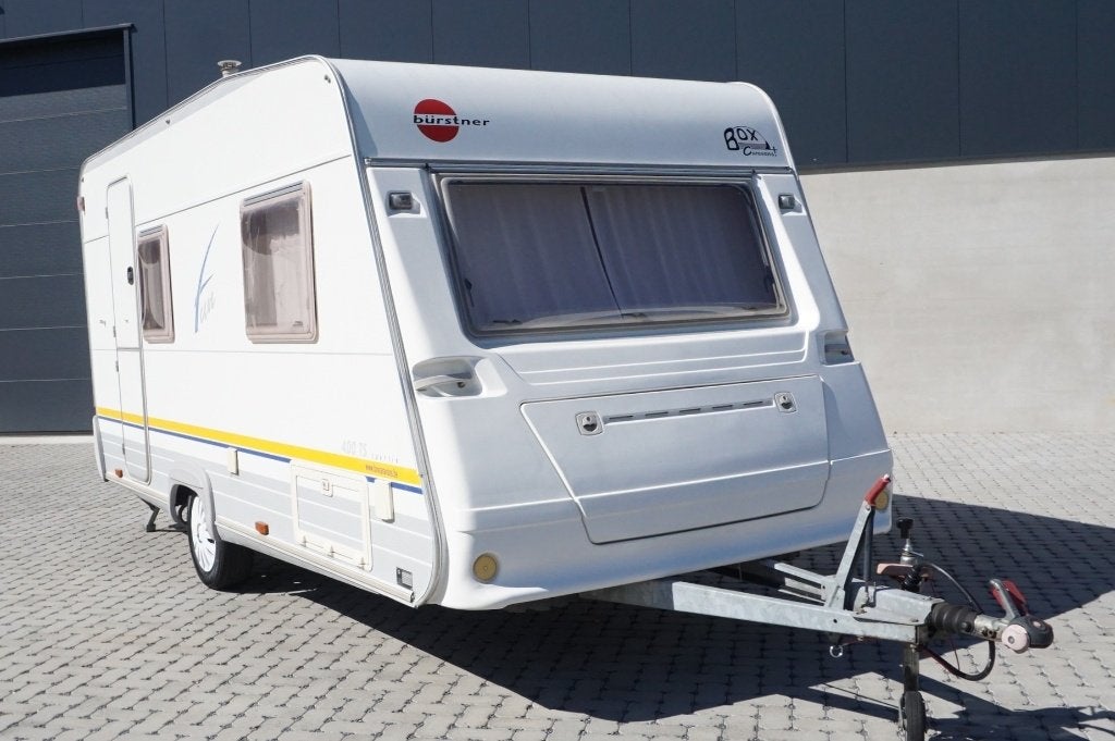 Superbe Burstner pour 4 pers.avec auvent, lit dou, MTM 1100k, Caravanes & Camping, Jusqu'à 4, Entreprise, Bürstner, Lit transversal