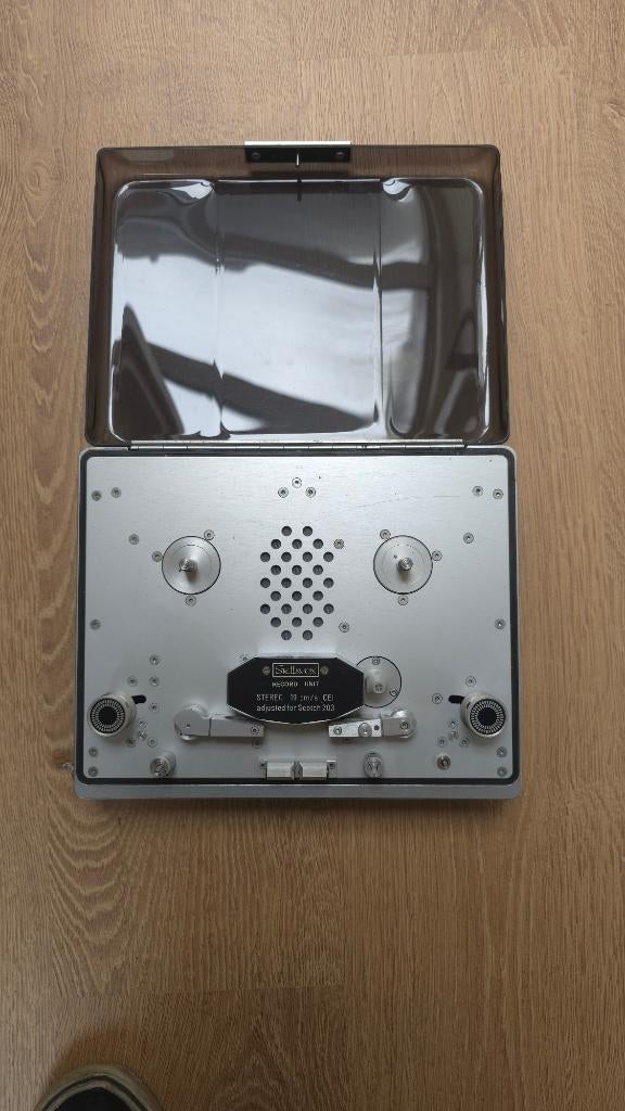 Stellavox SP7 + Accessoires, Enlèvement ou Envoi, Magnétophone, Avec protection anti-poussière
