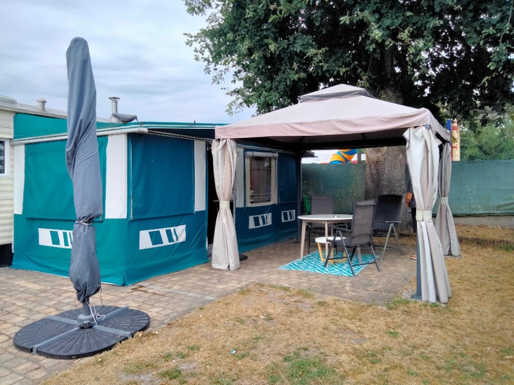 Voortent, Ophalen, Gebruikt