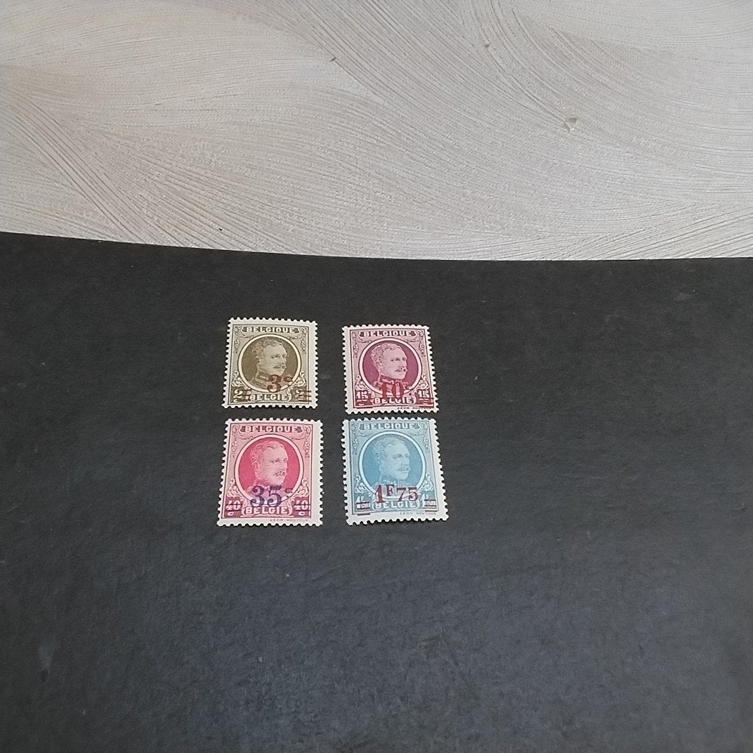 BELGIQUE 245/248 menthe avec cote 5,00€, Enlèvement ou Envoi, Neuf