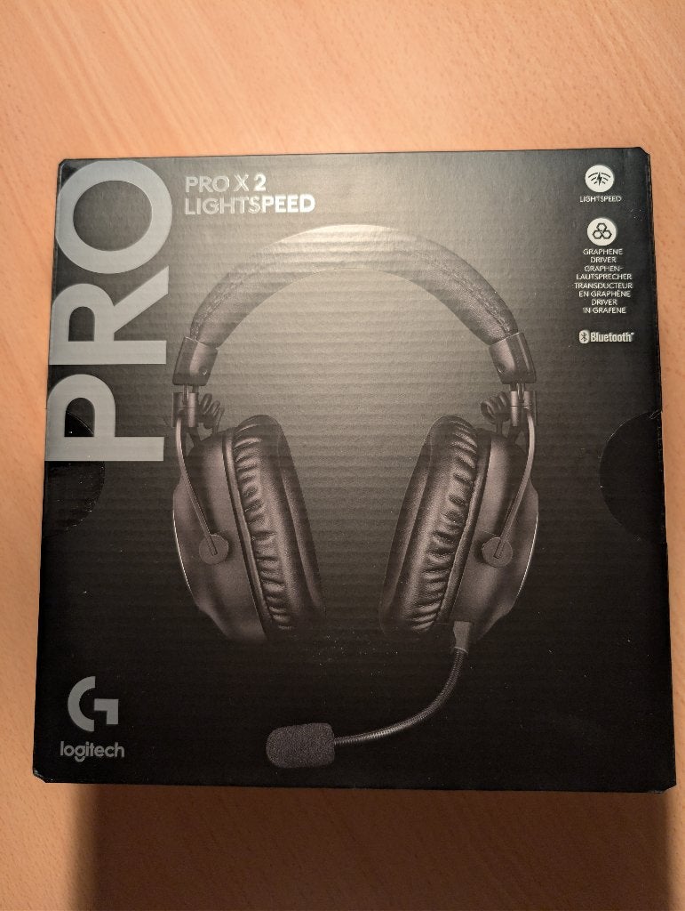 Logitech G PRO X 2 LIGHTSPEED, Gaming, Logitech, Nieuw, Zwart