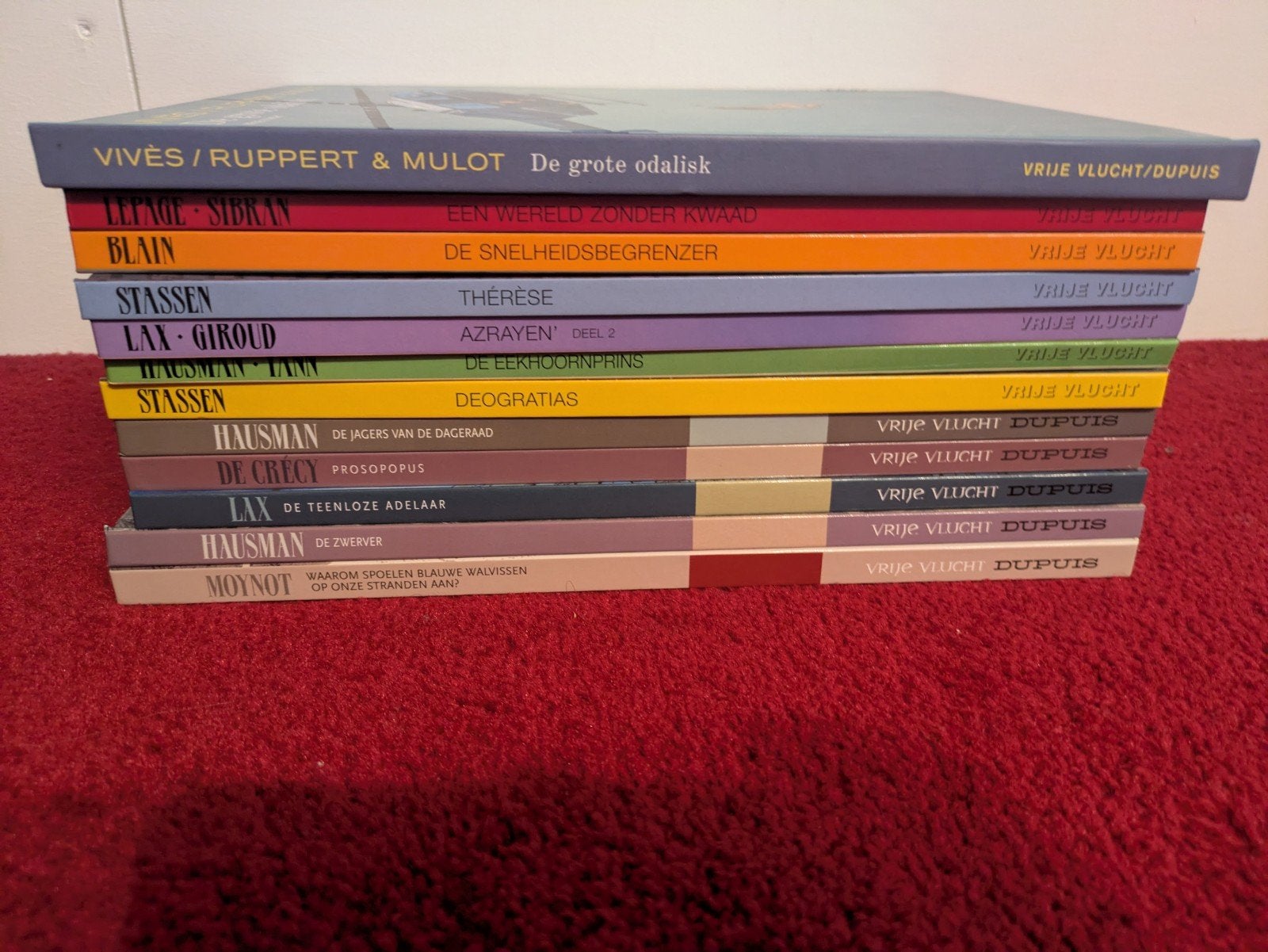 Vrije vlucht 12xhc, Boeken, Stripverhalen, Meerdere stripboeken, Ophalen of Verzenden, Gelezen, Diversen