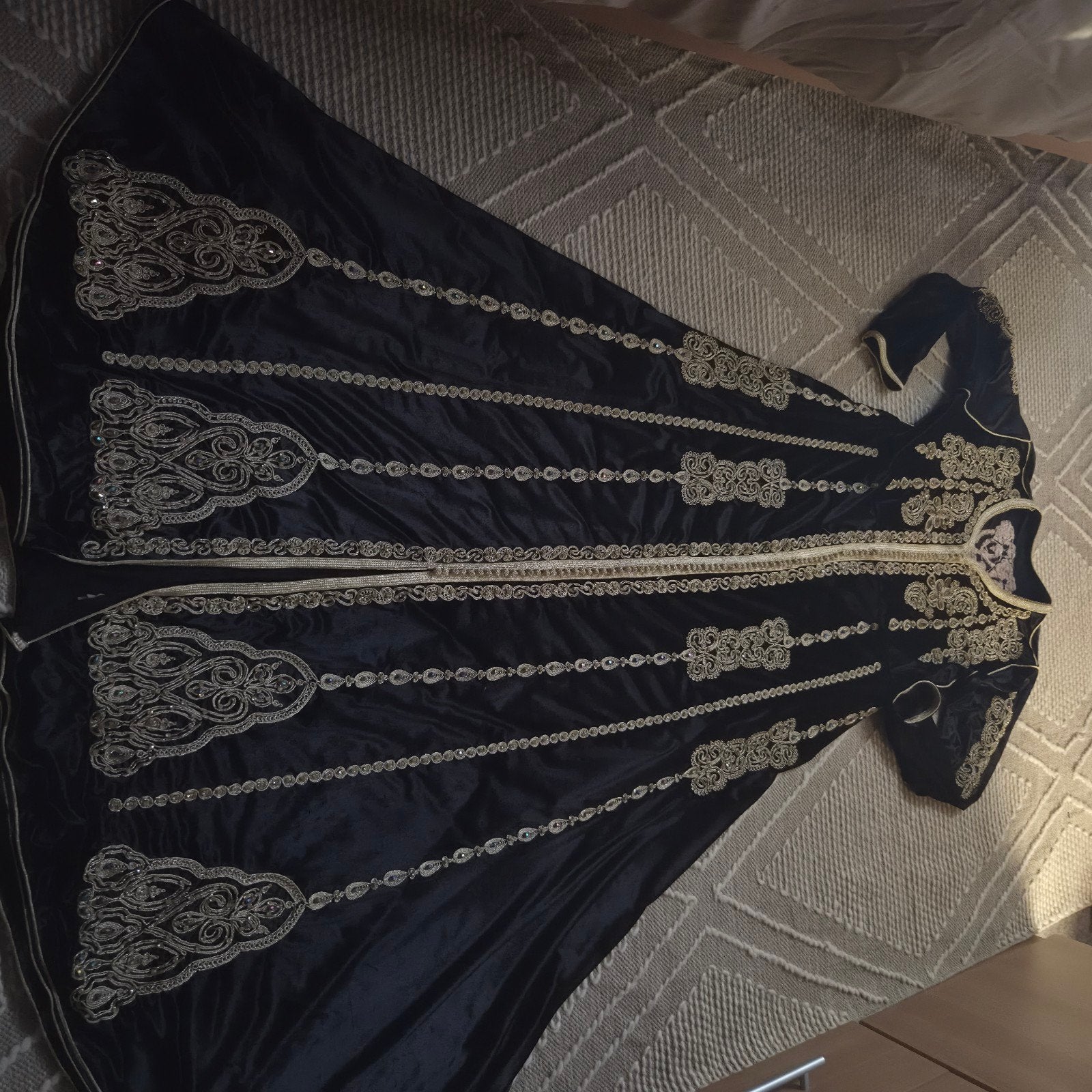 Nieuwe zwarte kaftan large/xl, Kleding | Dames, Ophalen of Verzenden