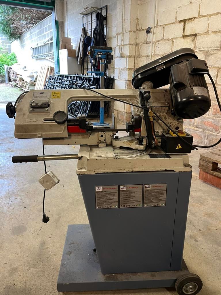 Gratis Bandzaag hbm, Bricolage & Construction, Outillage | Autres Machines, Enlèvement