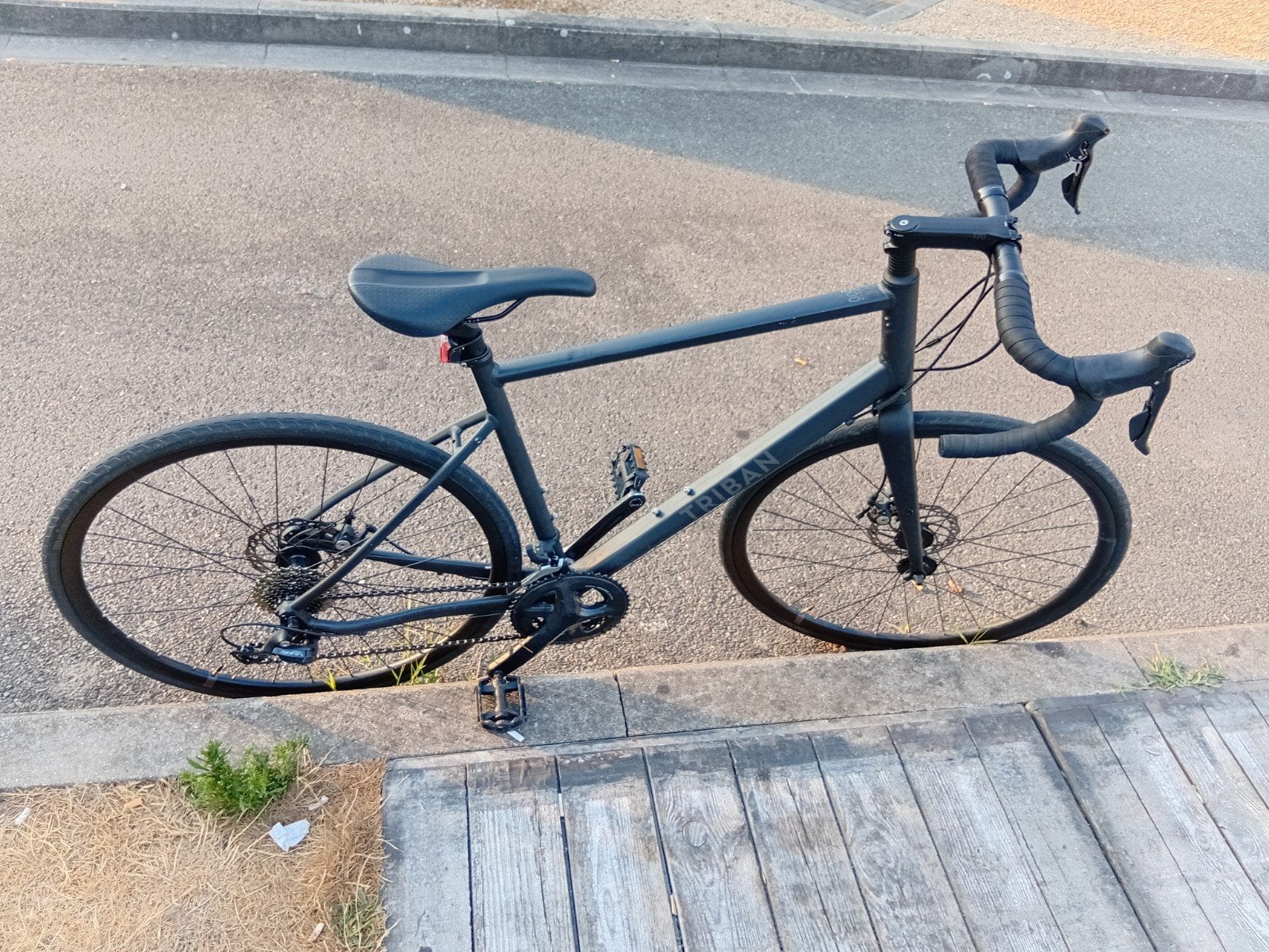RC triban500 fiets, Ophalen