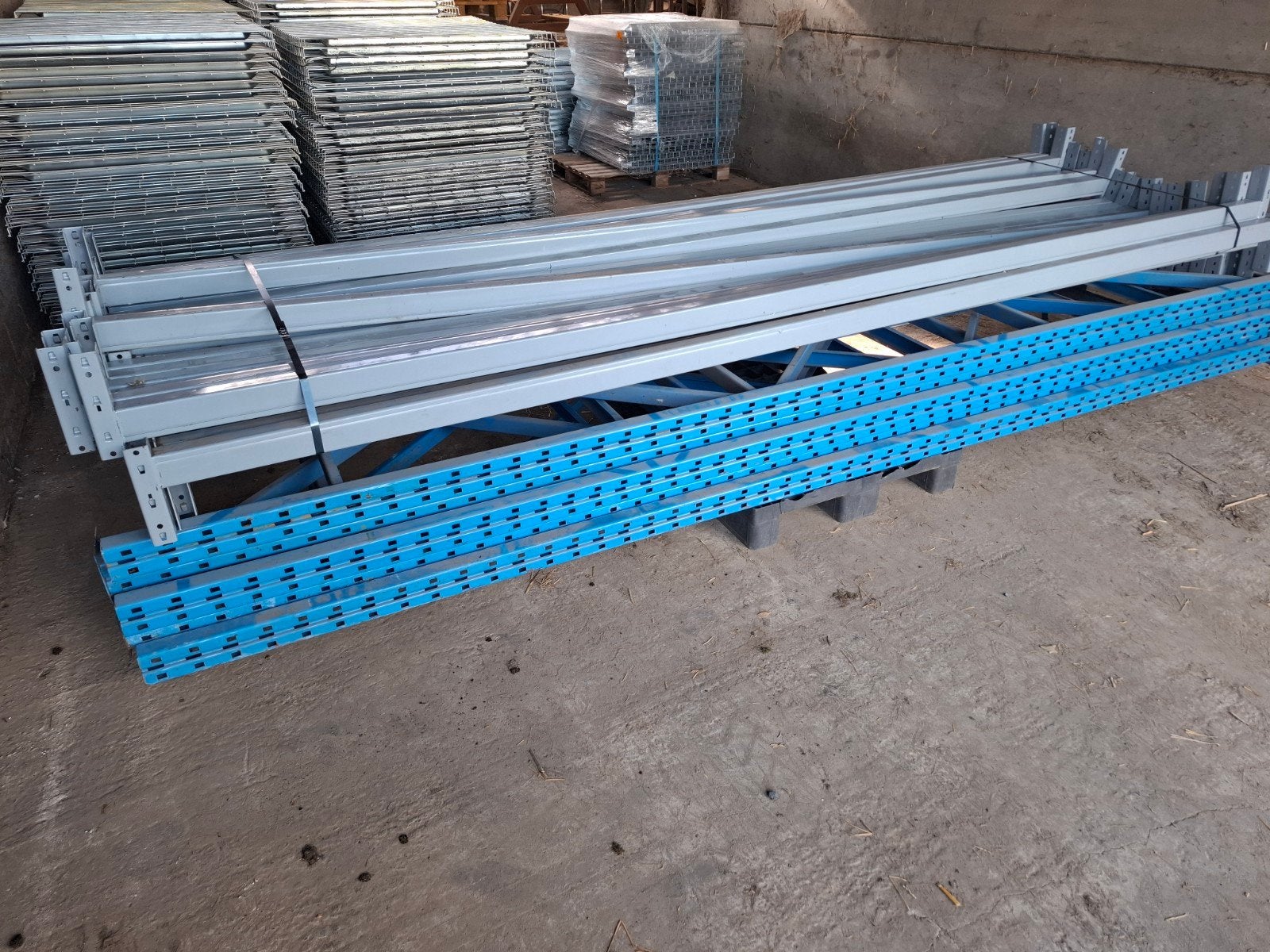 Palletstelling redirack, Ophalen