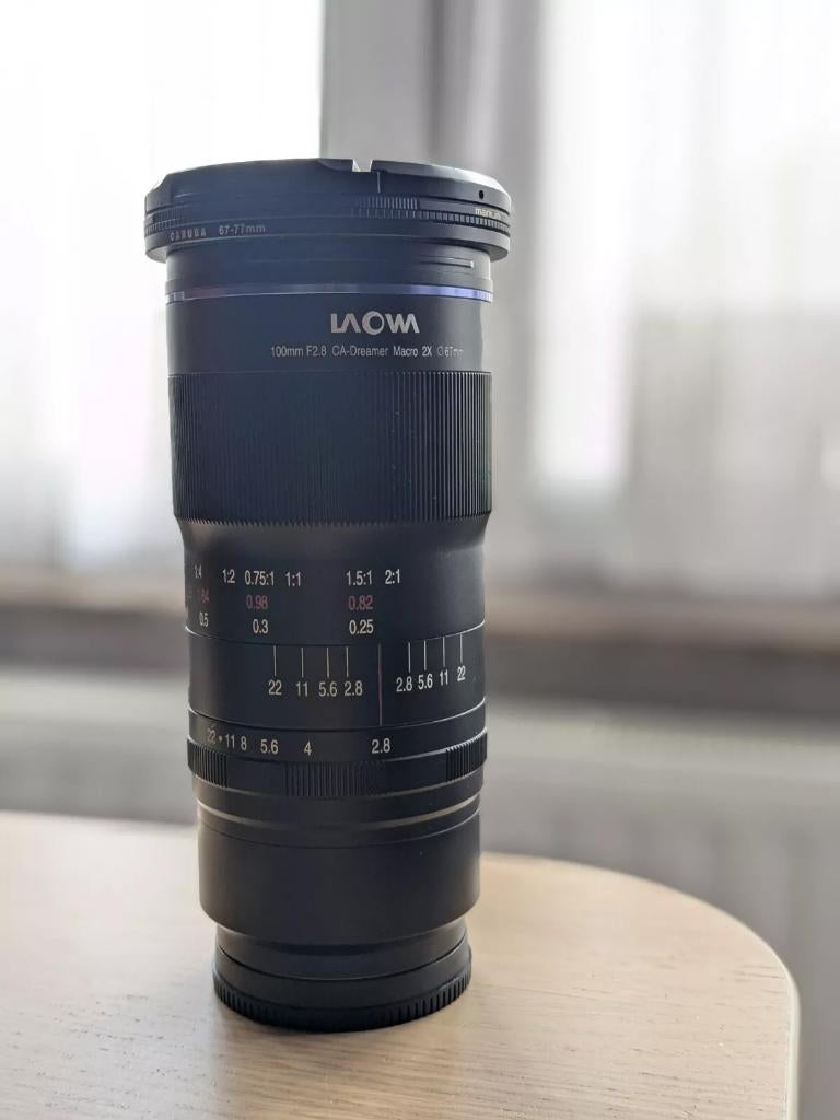 Laowa 100mm f/2.8 2X Ultra-Macro APO voor SONY fullframe, Audio, Tv en Foto, Foto | Lenzen en Objectieven, Ophalen of Verzenden