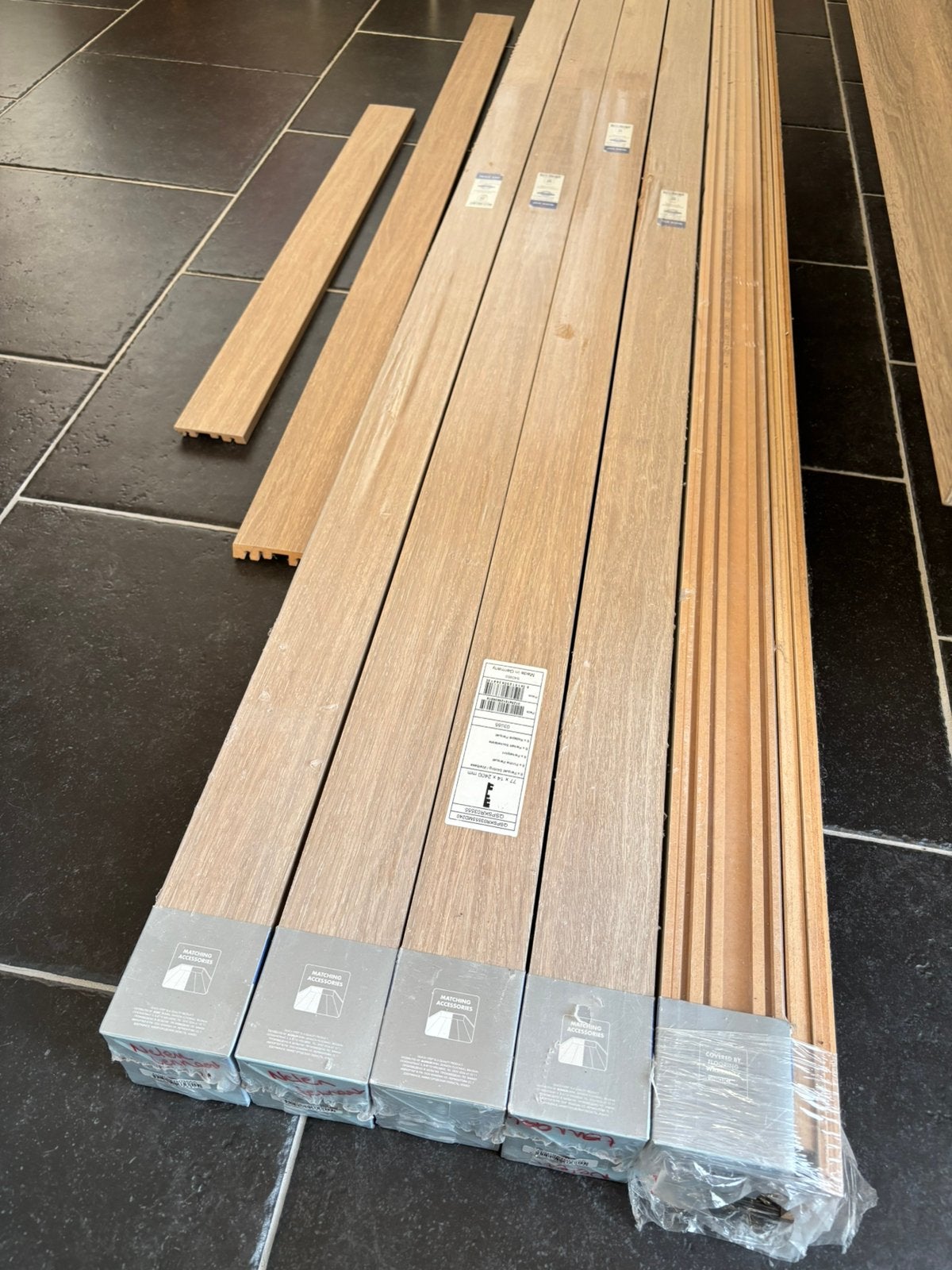 Quick-Step Parket Plint 77mm Vallei Lichtbruine Eik, Ophalen, Overige materialen, Nieuw, 200 tot 250 cm