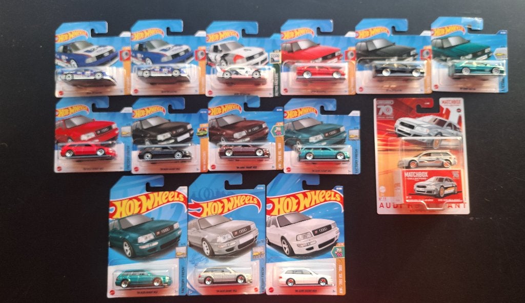 AUDI hot wheels matchbox, Hobby en Vrije tijd, Modelauto's | Overige schalen, Zo goed als nieuw, Auto, Ophalen of Verzenden