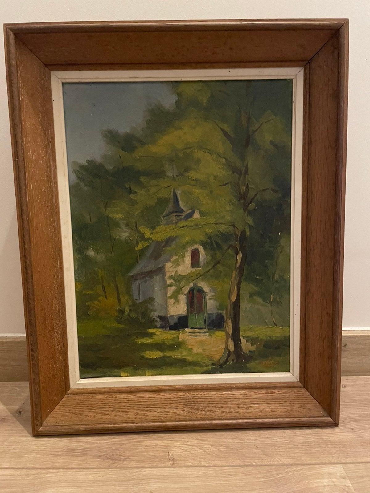 Mooi schilderij, Enlèvement