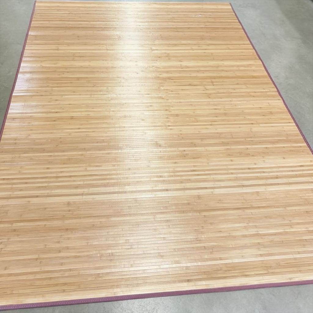 Tapis/tapis vintage en bambou, Enlèvement, Comme neuf