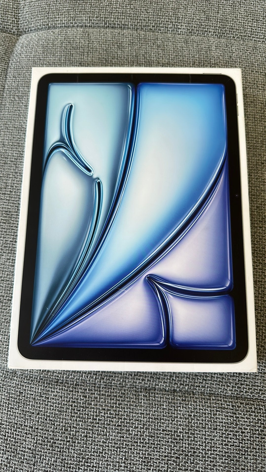 Ipad air 11-inch m3 128 gb + hoesje, Informatique & Logiciels, Apple iPad Tablettes, Enlèvement, Comme neuf, 128 GB