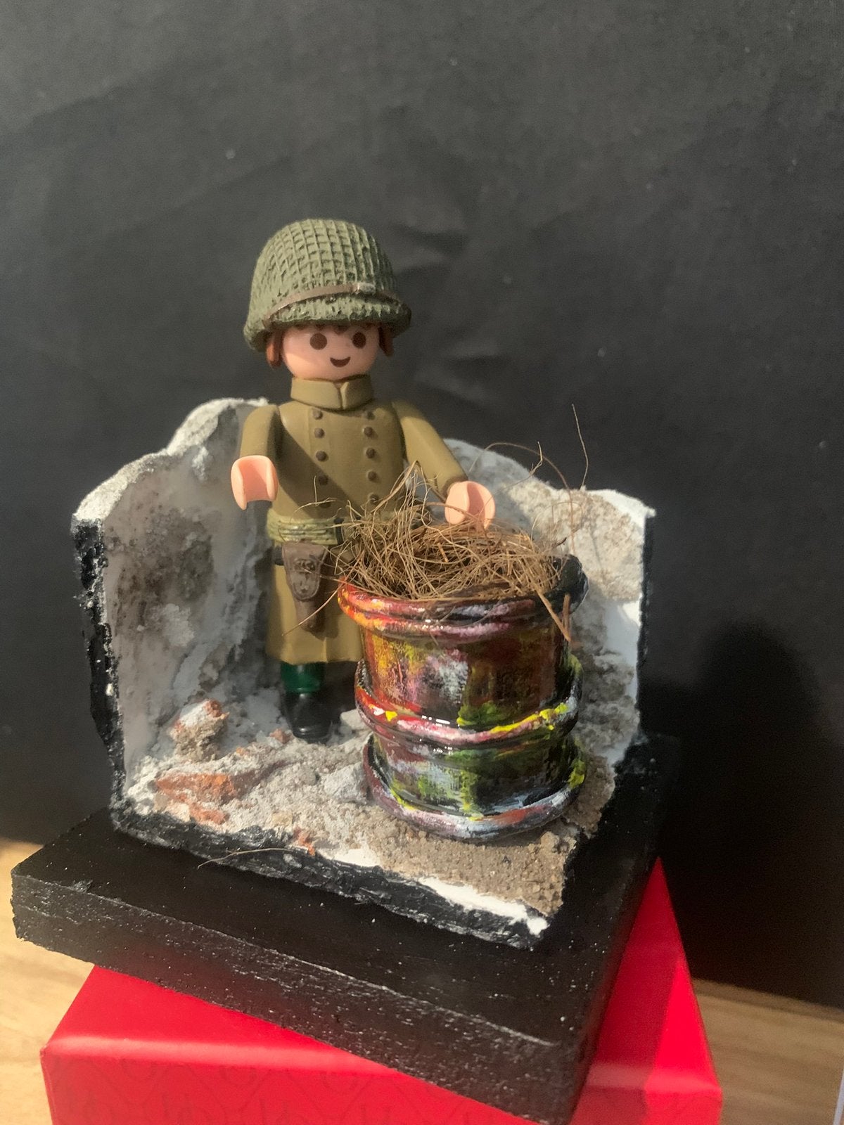 Diorama Custom Seconde Guerre mondiale, Hobby & Loisirs créatifs, Modélisme | Figurines & Dioramas, Comme neuf, Diorama, Enlèvement ou Envoi