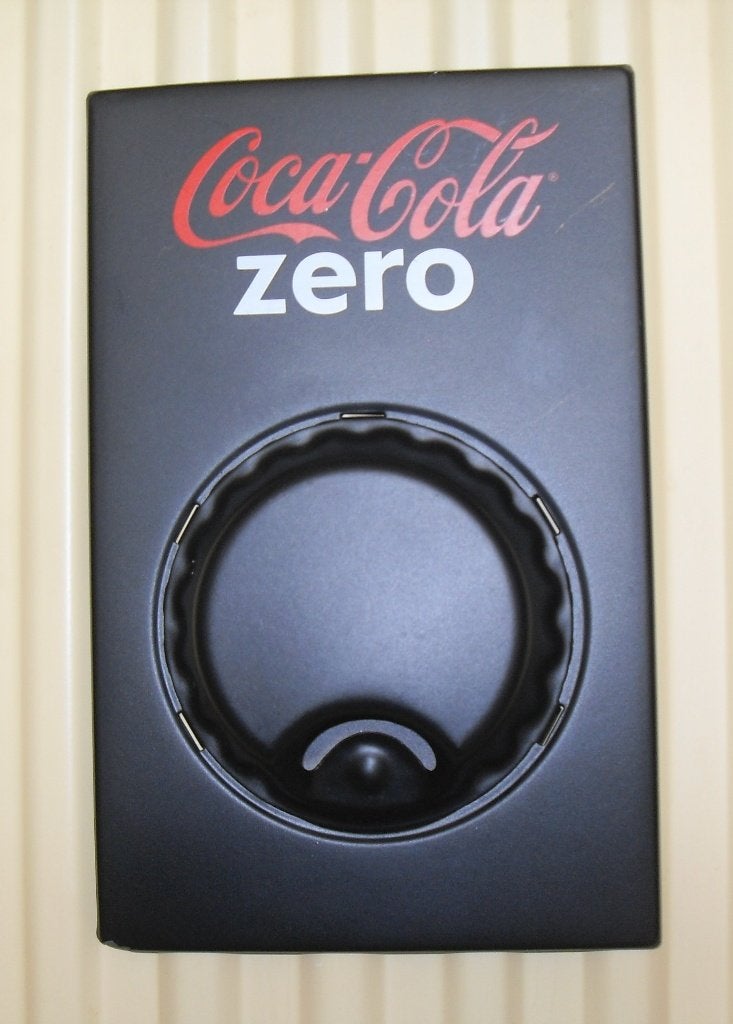 Décapsuleur murale Coca-Cola Zéro en métal, Enlèvement, Comme neuf