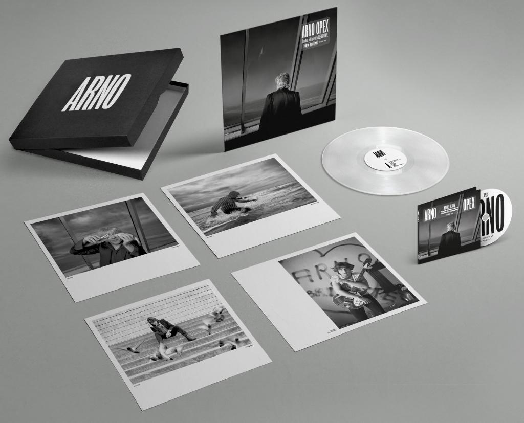 BoxSet Arno Hintjens Opex CLEAR Vinyl LP + CD + 4 Photos NEW, Ophalen of Verzenden, Nieuw in verpakking, Overige formaten