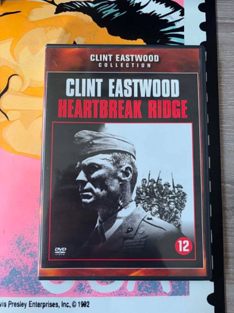 Heartbreak ridge met Clint Eastwood. slechts 2 euro, 2000 tot heden, Engels, Nederlands, Ophalen of Verzenden