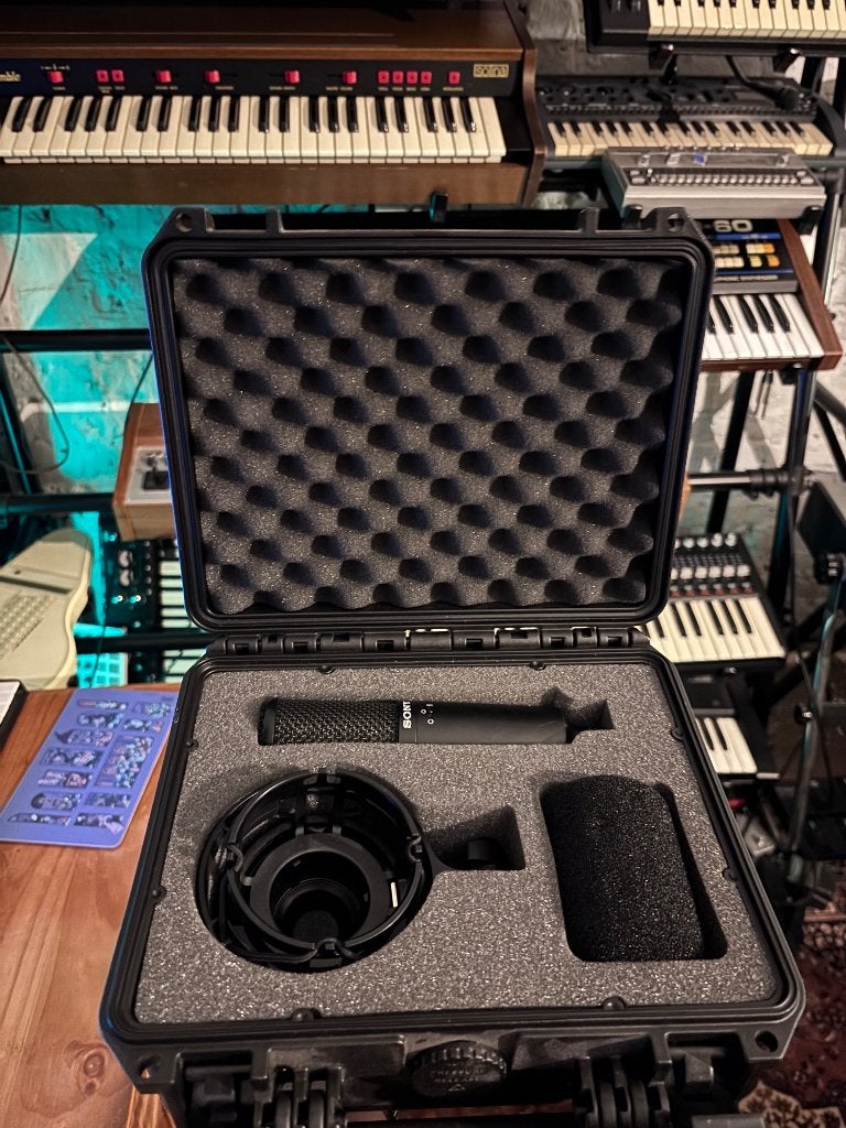 Sony C100 grootmembraan condensatormicrofoon, Musique & Instruments, Enlèvement, Comme neuf, Micro studio