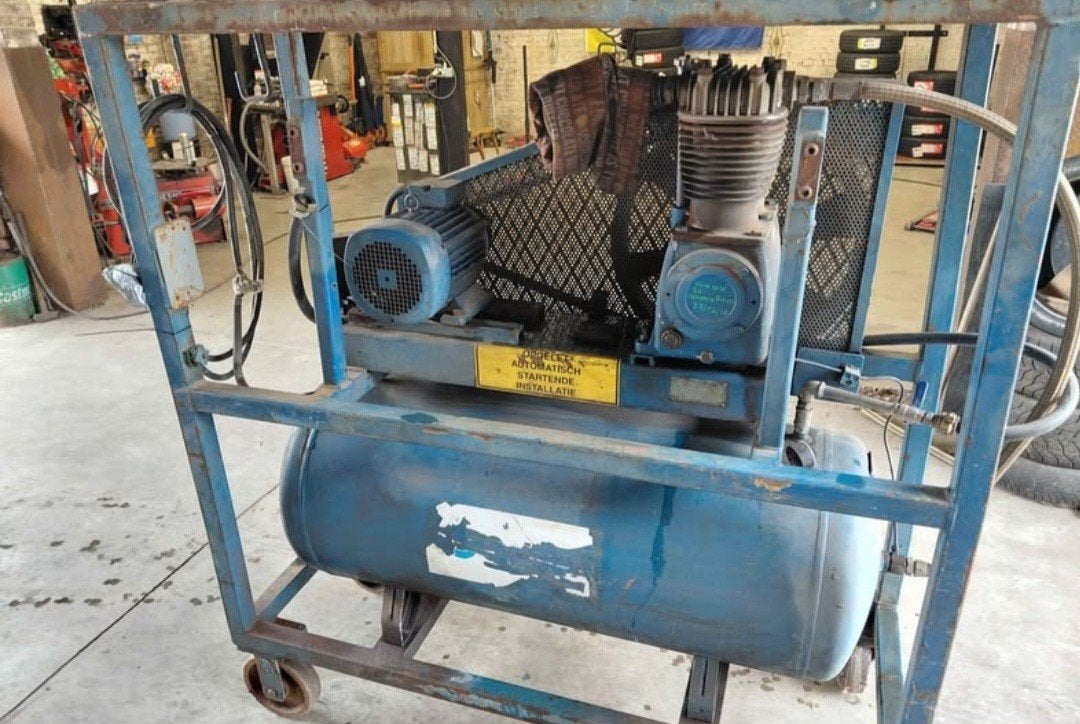 compressor te koop, Bricolage & Construction, Compresseurs, Enlèvement, Utilisé, 10 bars ou plus, 100 litres ou plus