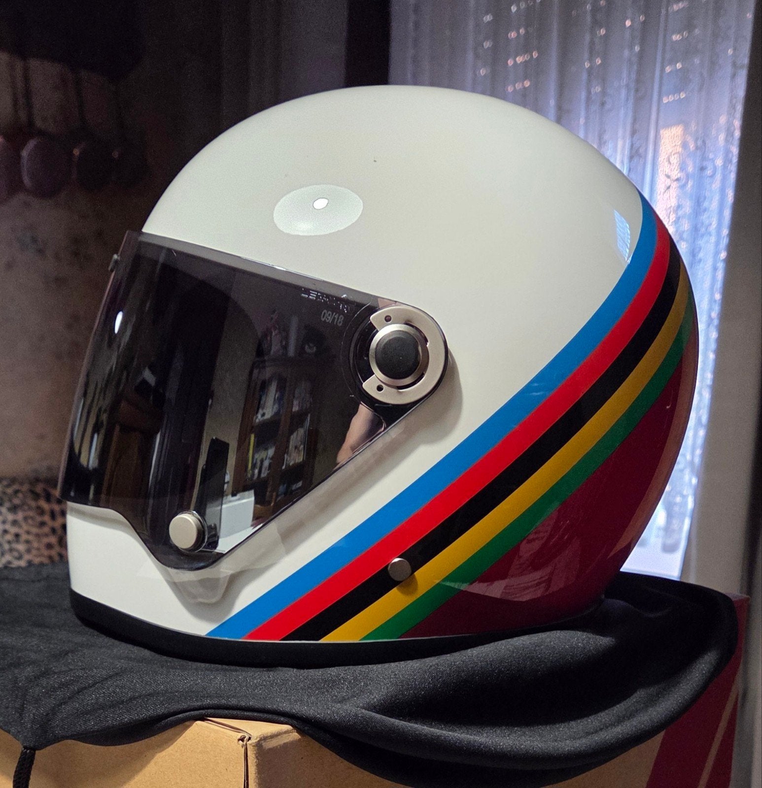 casque moto AGV x3000 Gloria version, Motos, Enlèvement, Neuf, avec ticket, S, AGV