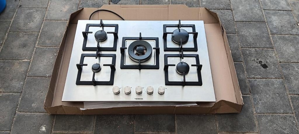 Siemens (inbouw)gasfornuis 75cm met 5 pitten, Electroménager, Cuisinières, Enlèvement, Encastré, Induction