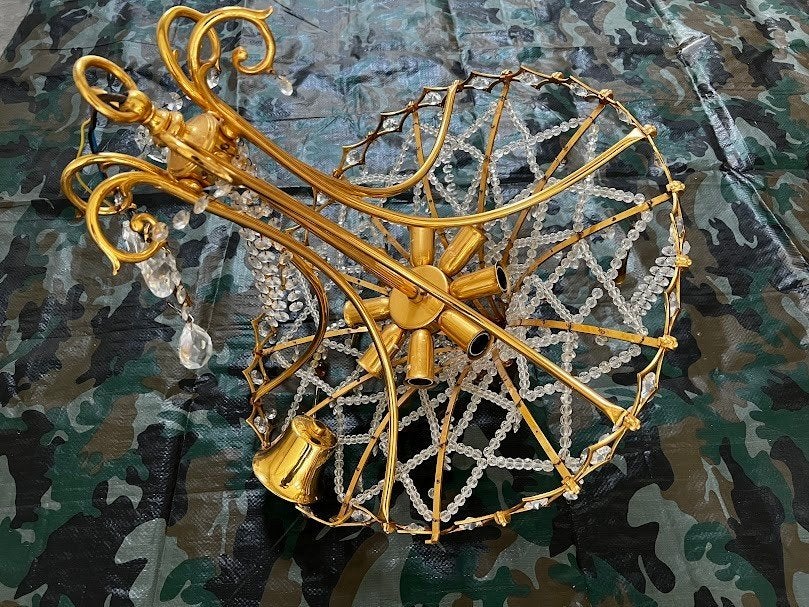 Kristallen Kroonluchter, Verzenden, Gebruikt