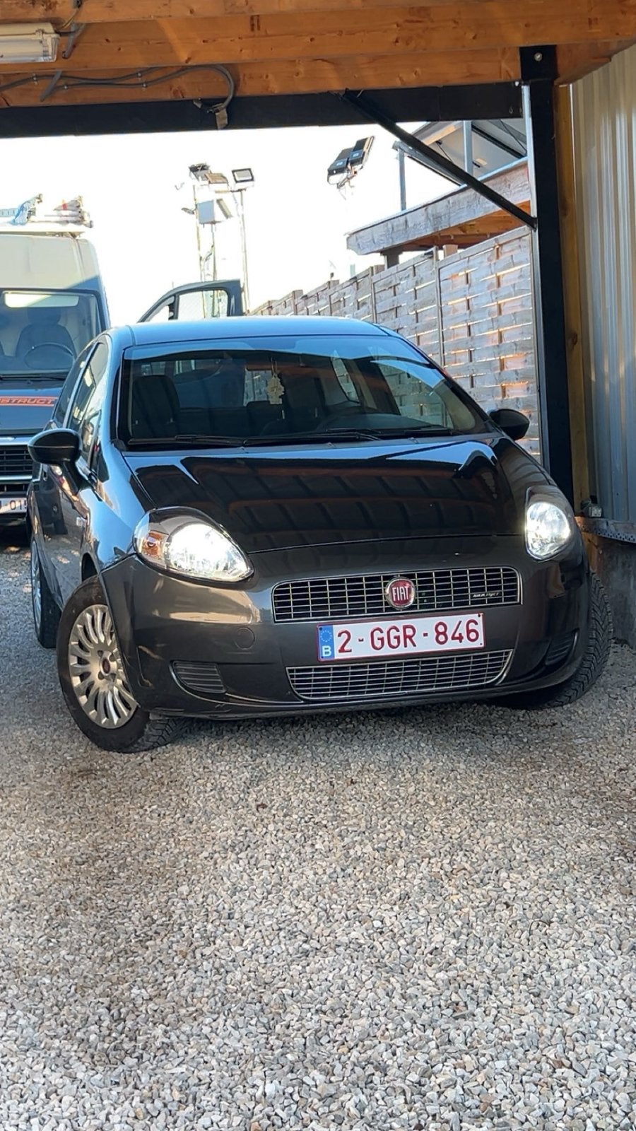 Fiat grande punto, Auto's, Fiat, Voorwielaandrijving, 4 zetels, Stof, Zwart