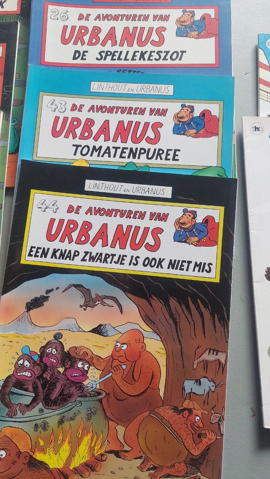 44  STRIPS, Boeken, Ophalen