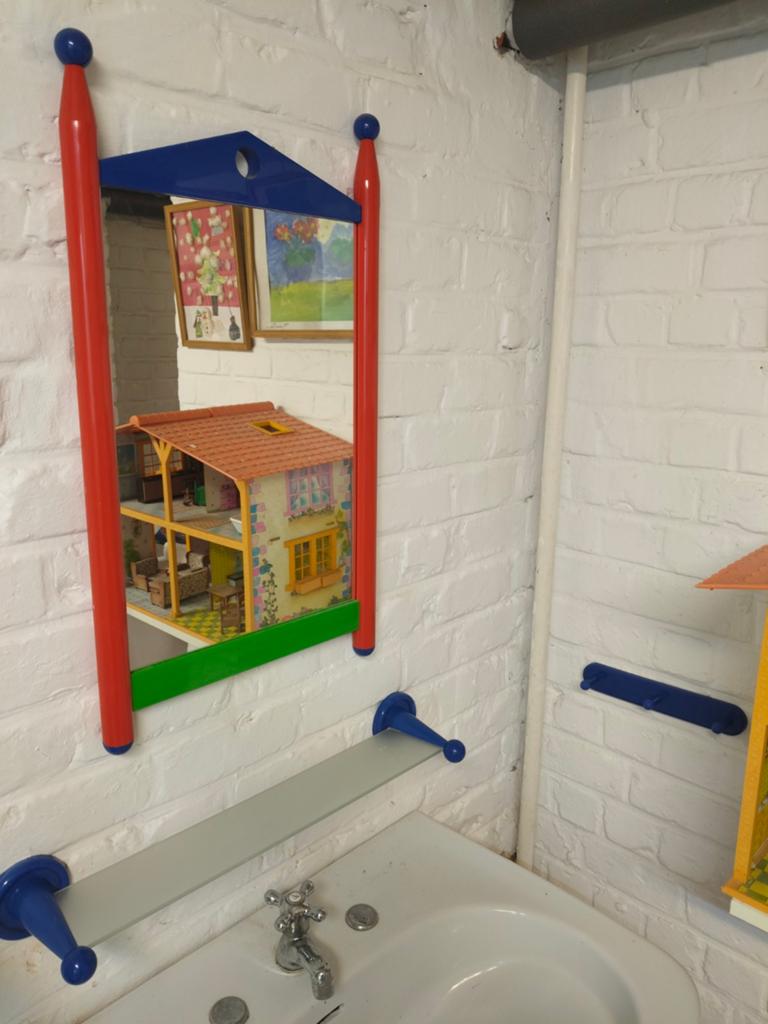 vintage Ikea Häftig kinderbadkamerset uit de jaren 90, Ophalen, Spiegel