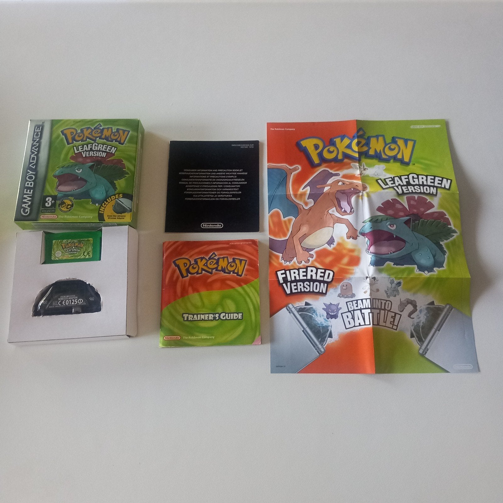 Pokémon Leafgreen version Nintendo gameboy, Games en Spelcomputers, Ophalen of Verzenden
