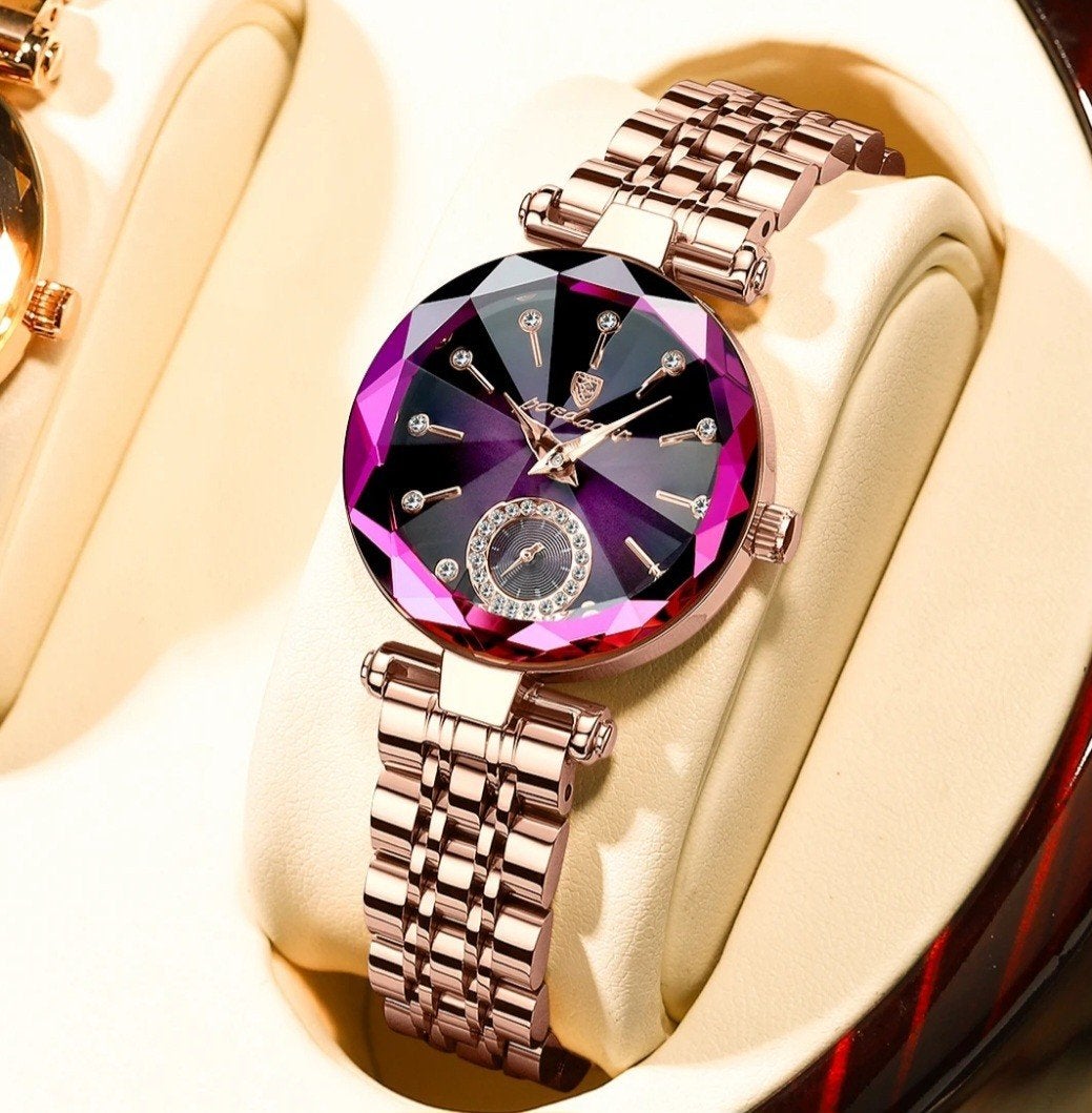 Dameshorloge van poedagar, Handtassen en Accessoires, Horloges | Dames, Ophalen of Verzenden, Goud, Goud
