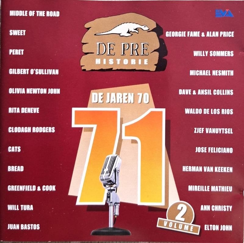 cd DE PREHISTORIE 1971 VOL 2, CD & DVD, CD | Compilations, Enlèvement ou Envoi, Comme neuf