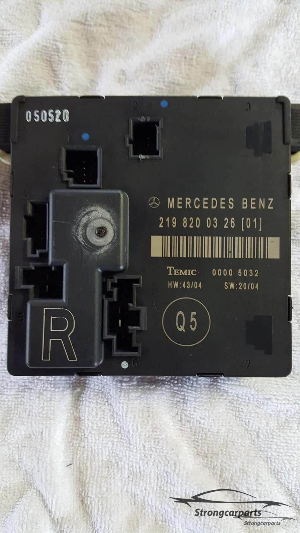 Mercedes CLS Deur module rechts achter. 2198200326, Utilisé, -, -, Enlèvement ou Envoi