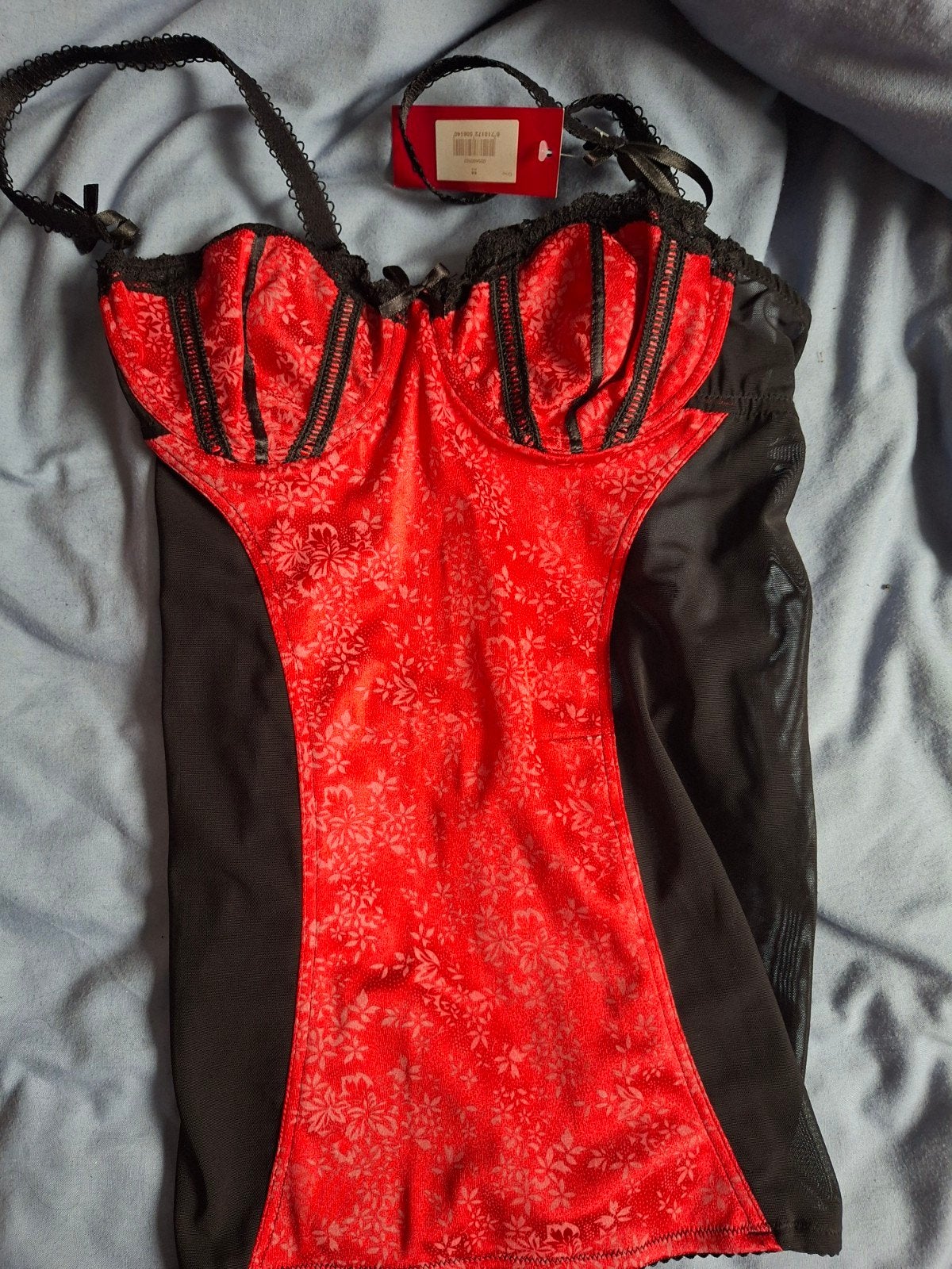 nuisette T M, Kleding | Dames, Ondergoed en Lingerie, Sans marque, Verzenden, Rood, Nachtkleding