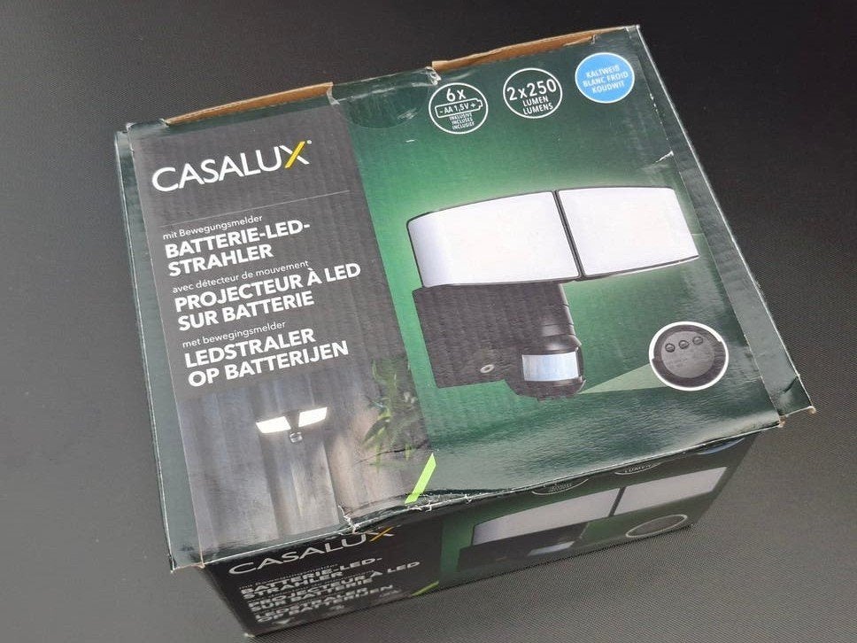 LED straler op batterijen, Tuin en Terras, Buitenverlichting, Kunststof, Gebruikt, Minder dan 50 watt, Wandlamp